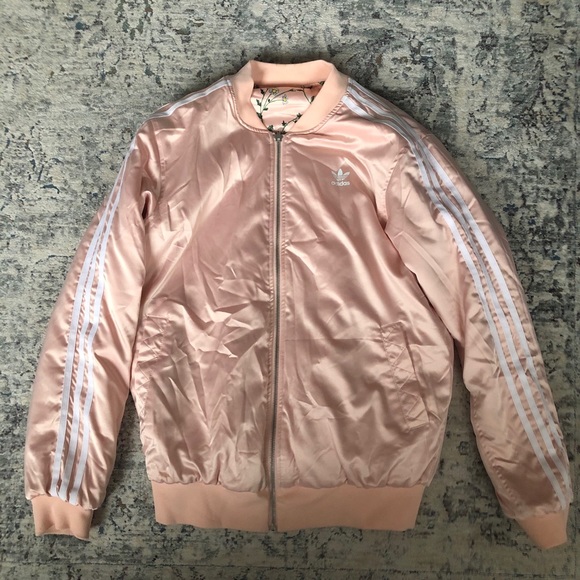 Adidas originals woman’s reversible bomber jacket - Picture 5 of 12